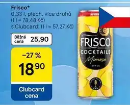 Tesco Frisco plech nabídka