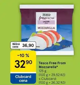 Tesco Tesco Free From Mozzarella nabídka