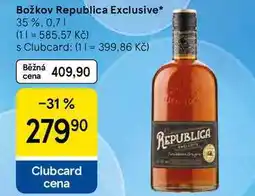 Tesco Božkov Republica Exclusive 35 % nabídka