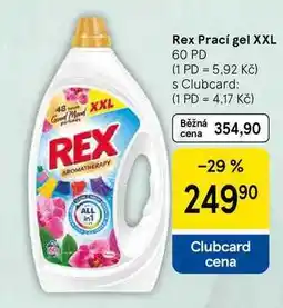 Tesco Rex prací gel XXL, 60 dávek nabídka