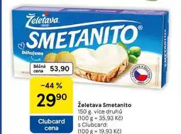 Tesco Želetava Smetanito nabídka