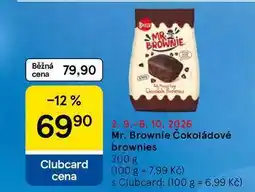 Tesco Mr. Brownie Čokoládové brownies nabídka