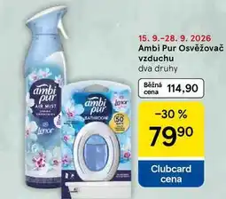 Tesco Ambi Pur Osvěžovač vzduchu, dva druhy, 1 ks nabídka