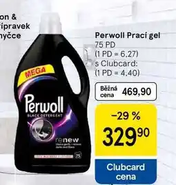 Tesco Perwoll Prací gel, 75 PD nabídka