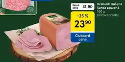 Tesco Krahulik Dušená šunka zauzená nabídka