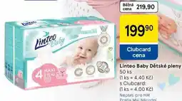 Tesco Linteo Baby Dětské pleny, 50 ks nabídka