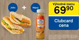 Tesco Výhodné menu jídlo + nápoj nabídka