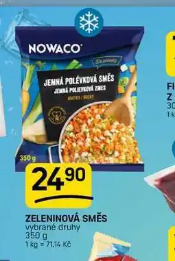 Flop ZELENINOVÁ SMĚS vybrané druhy nabídka