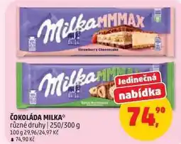 Penny Market ČOKOLÁDA MILKA různé druhy, 250/300 g nabídka