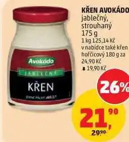 Penny Market KŘEN AVOKÁDO jablečný, strouhaný nabídka