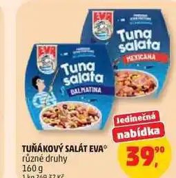 Penny Market TUŇÁKOVÝ SALÁT EVA různé druhy nabídka