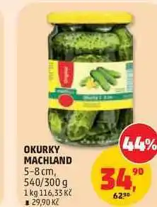 Penny Market OKURKY MACHLAND 5-8 cm, 540/300 g nabídka