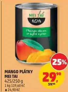 Penny Market MANGO PLÁTKY MEI TAI, 425/250 g nabídka