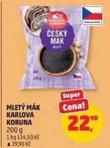 Penny Market MLETÝ MÁK KARLOVA KORUNA nabídka