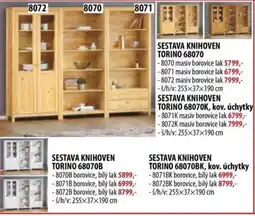 IDEA nábytek Sestava knihoven torino 68070 nabídka