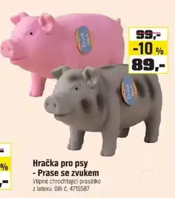 OBI Obi prase se zvukem nabídka