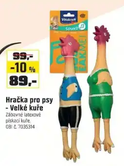 OBI Vitakraft Hračka pro psy - Velké kuře nabídka