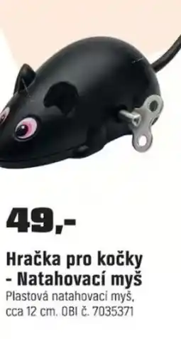 OBI Hracka pro Kocky- Natahovaci mys nabídka