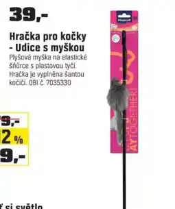OBI Vitakraft hračka pro kočky udice s myškou nabídka