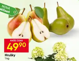 Hruška Hrušky nabídka