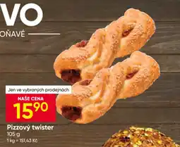 Hruška Pizzový twister nabídka