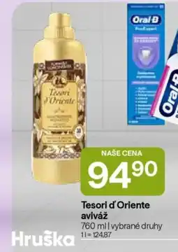 Hruška Tesori d'Oriente aviváž nabídka