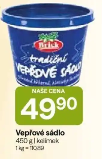 Brick vepřové sádlo