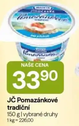 Hruška JČ Pomazánkové tradiční nabídka