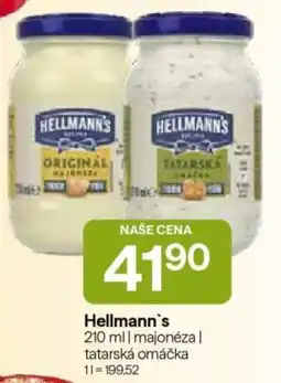 Hruška Hellmann's majonéza | tatarská omáčka nabídka