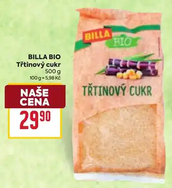 Billa bio třtinový cukr