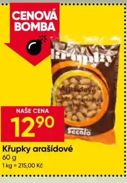 Hruška Secalo křupky arašídové nabídka