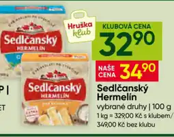 Hruška Sedlčanský Hermelin nabídka