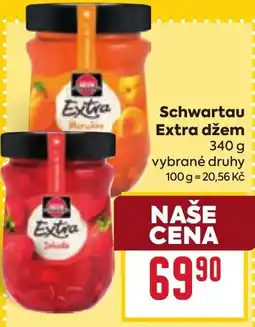 Billa Schwartau Extra džem nabídka
