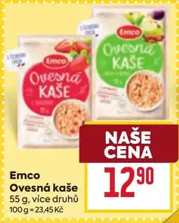Billa Emco Ovesná kaše nabídka
