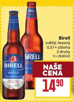 Billa Birell světlý nabídka