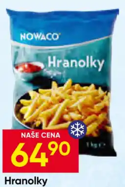 Hruška Nowaco hranolky nabídka