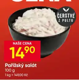 Hruška Pařížský salát nabídka