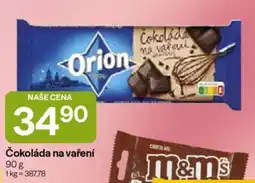 Hruška Orion čokoláda na vaření nabídka