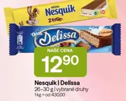 Hruška Nesquik Delissa nabídka