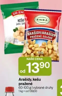 Hruška Ensa arašidy, kešu pražené nabídka