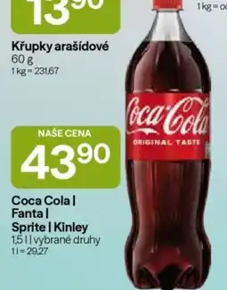 Hruška Coca Cola | Fanta | Sprite | Kinley nabídka