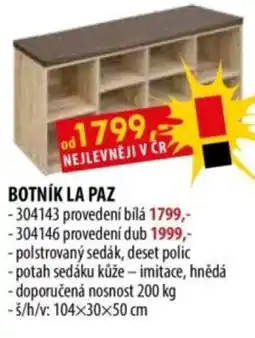 IDEA nábytek Botník La Paz nabídka