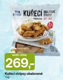 Hruška Tip Frost kuřecí stripsy obalované nabídka