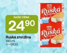 Hruška Ruská zmrzlina nabídka