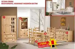 IDEA nábytek Corona masiv borovice nabídka
