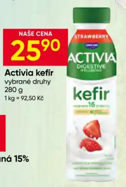 Hruška Activia kefír nabídka