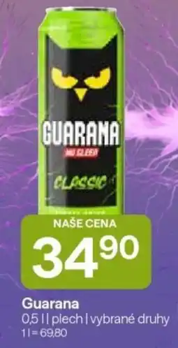 Hruška Guarana classic nabídka