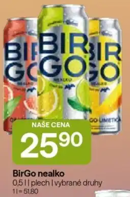 Hruška BirGo nealko nabídka