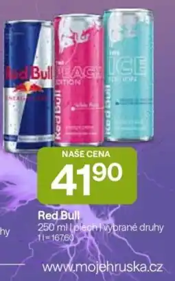Hruška Red Bull nabídka