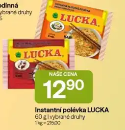 Hruška Instantní polévka LUCKA nabídka